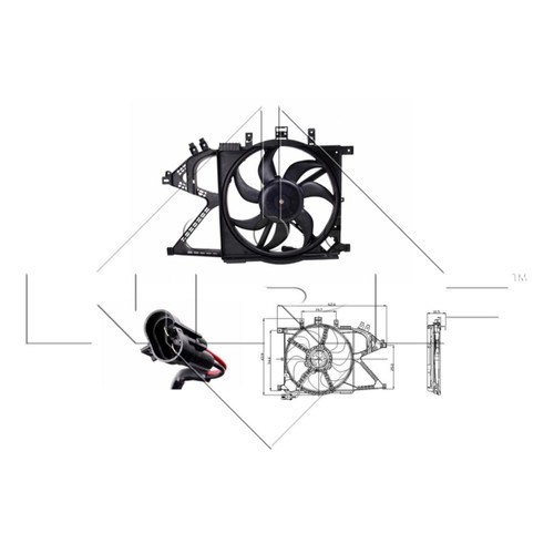 Lüfter motorkühlung nrf - lüfter,,